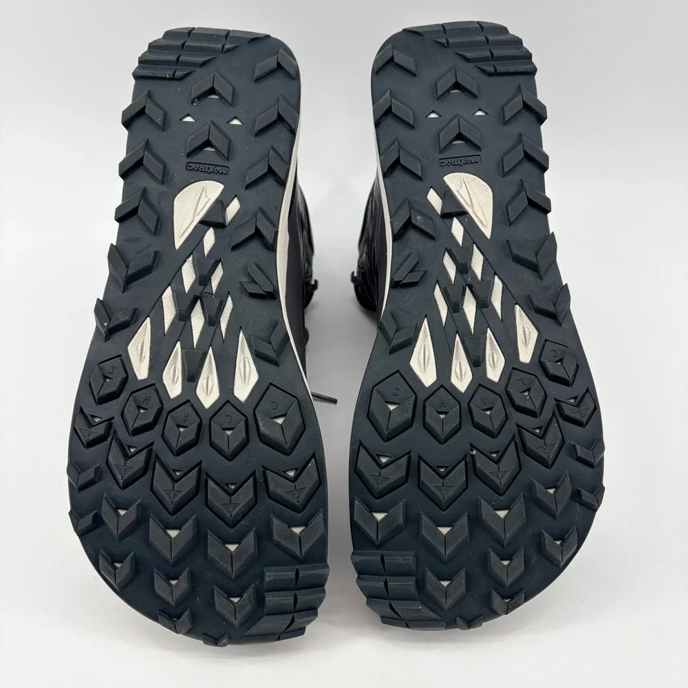 Altra Lone Peak ALL-WTHR Mid 2 Hiking Boots Mens 10.5 Black Gray Trail Shoes